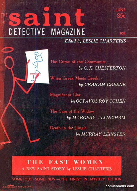 The Saint Detective Magazine, June 1958