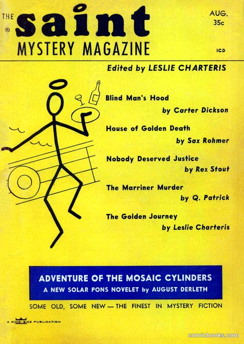 The Saint Mystery Magazine, August 1959