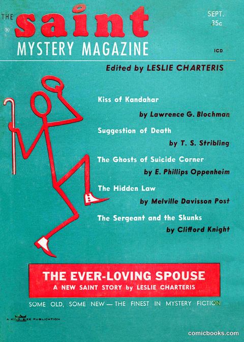 The Saint Mystery Magazine, September 1959