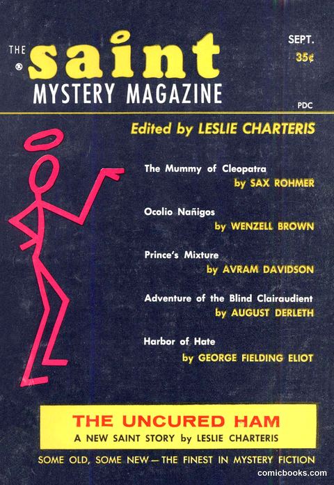 The Saint Mystery Magazine, September 1961