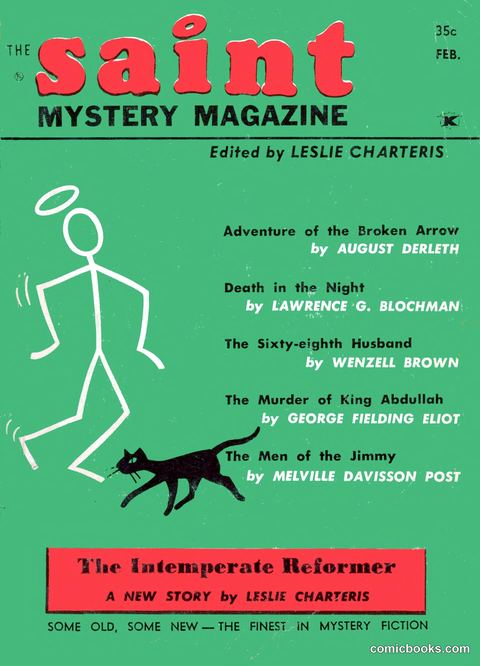 The Saint Mystery Magazine, February 1962