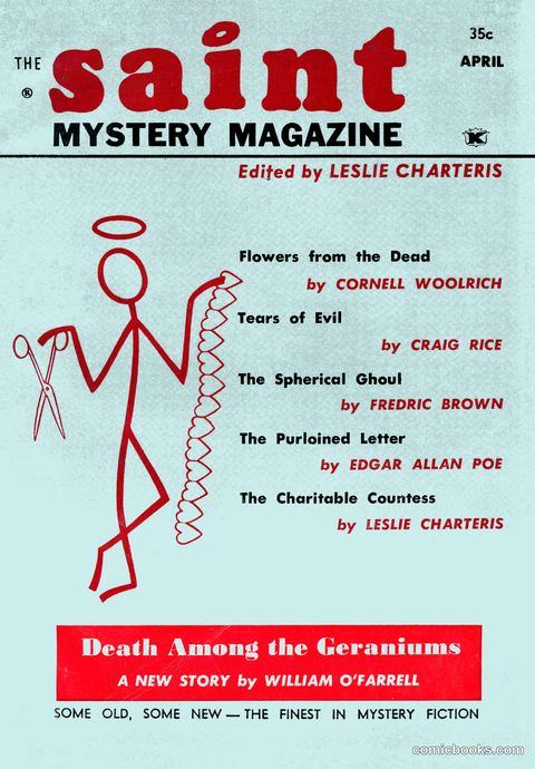 The Saint Mystery Magazine, April 1962