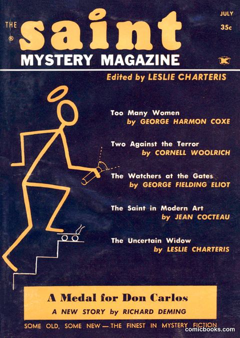 The Saint Mystery Magazine, July 1962