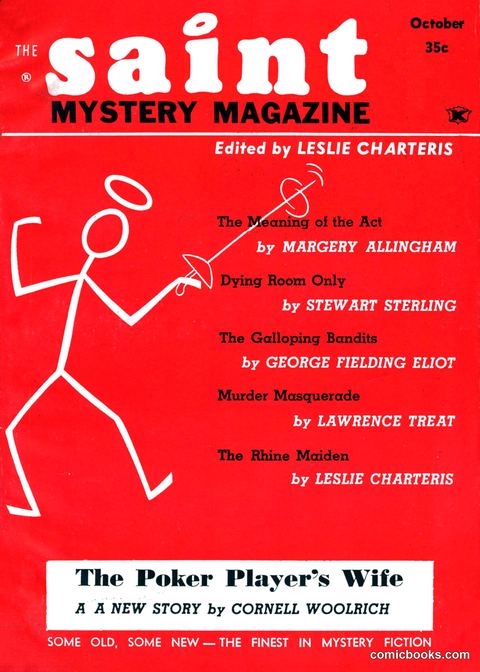 The Saint Mystery Magazine, October 1962