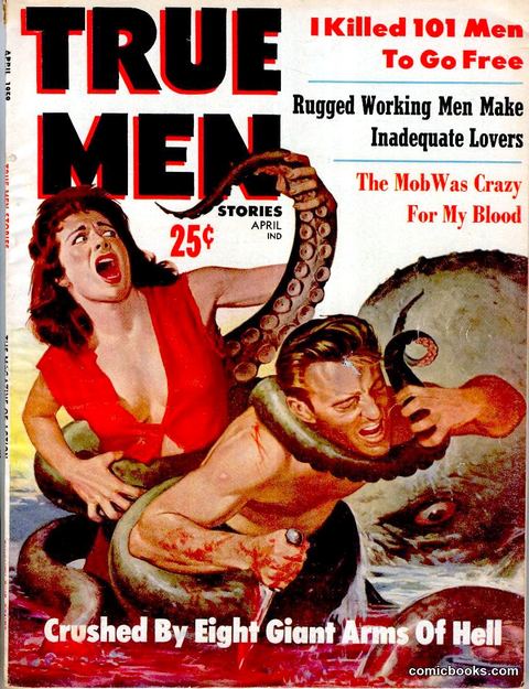 True Men Stories, April 1959