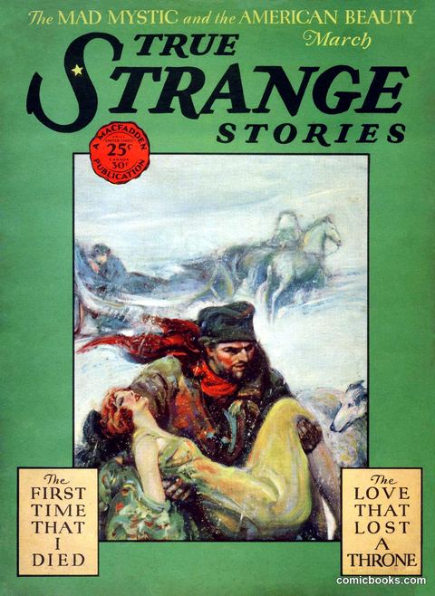 True Strange Stories, March 1929