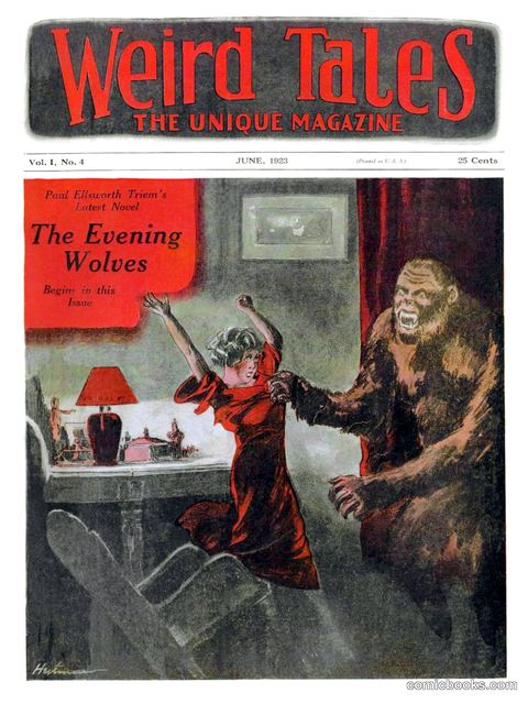 Weird Tales, Vol. I, No. 4