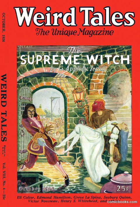 Weird Tales, Vol. VIII, No. 4