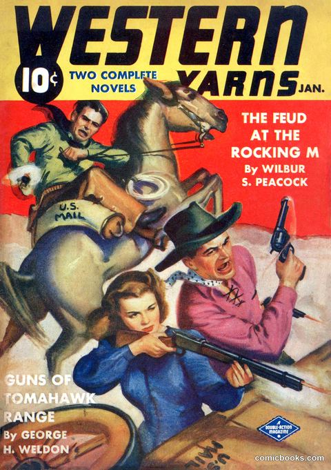 Western Yarns, January 1943