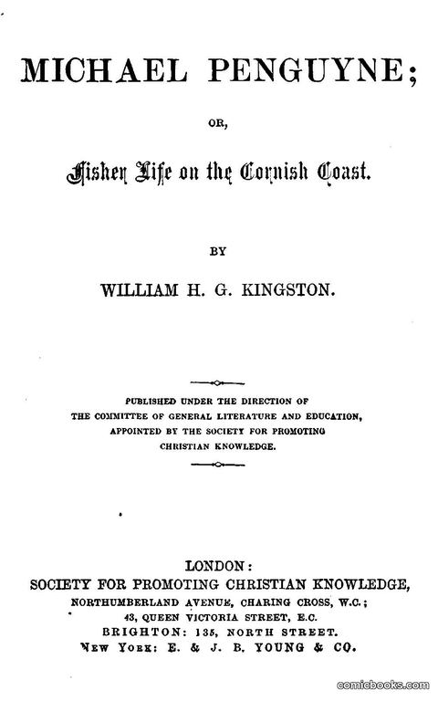 Michael Penguyne; or, Fisher Life on the Cornish Coast