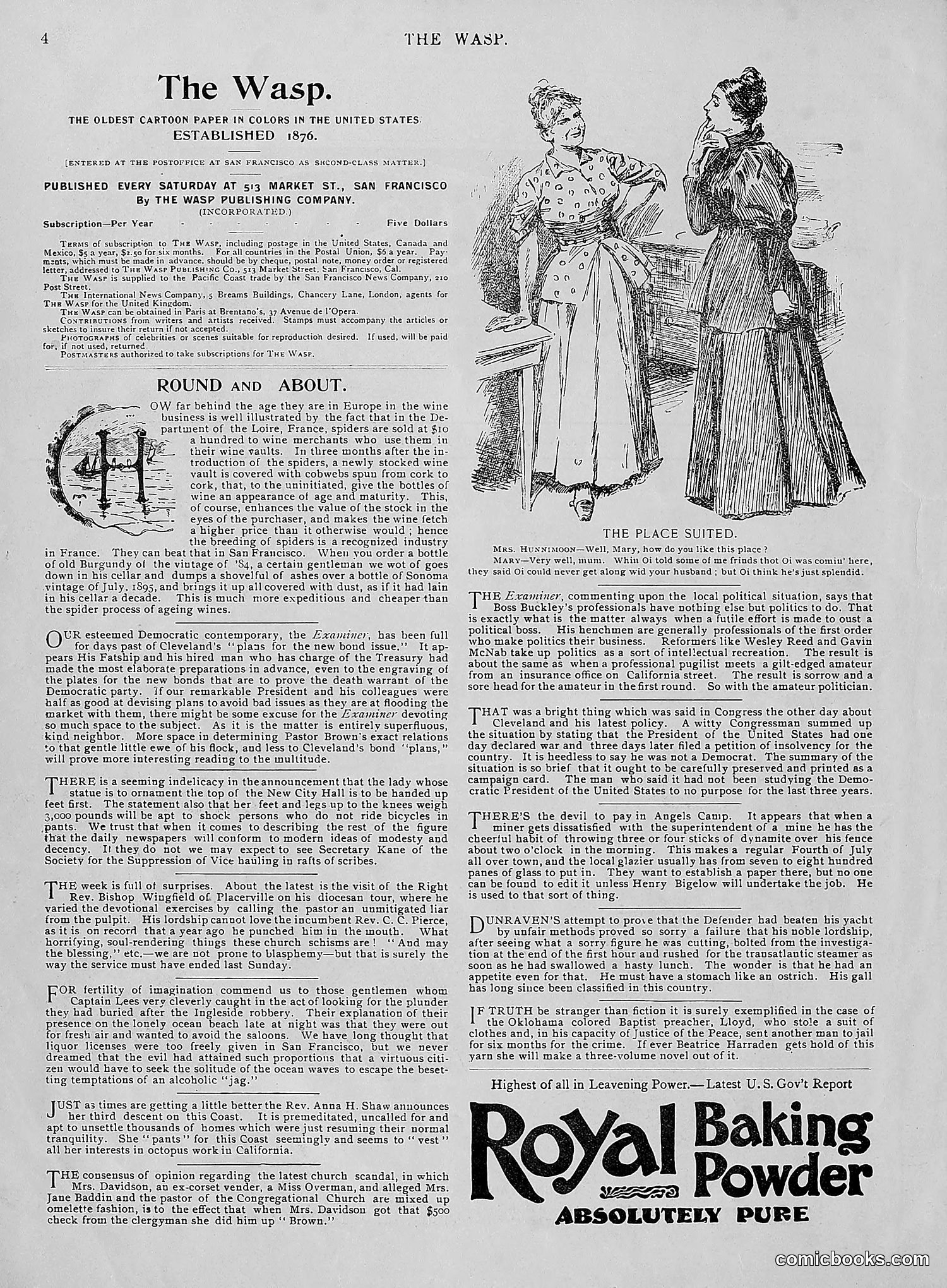The Wasp — 1896 — page 13: The Wasp, 1896