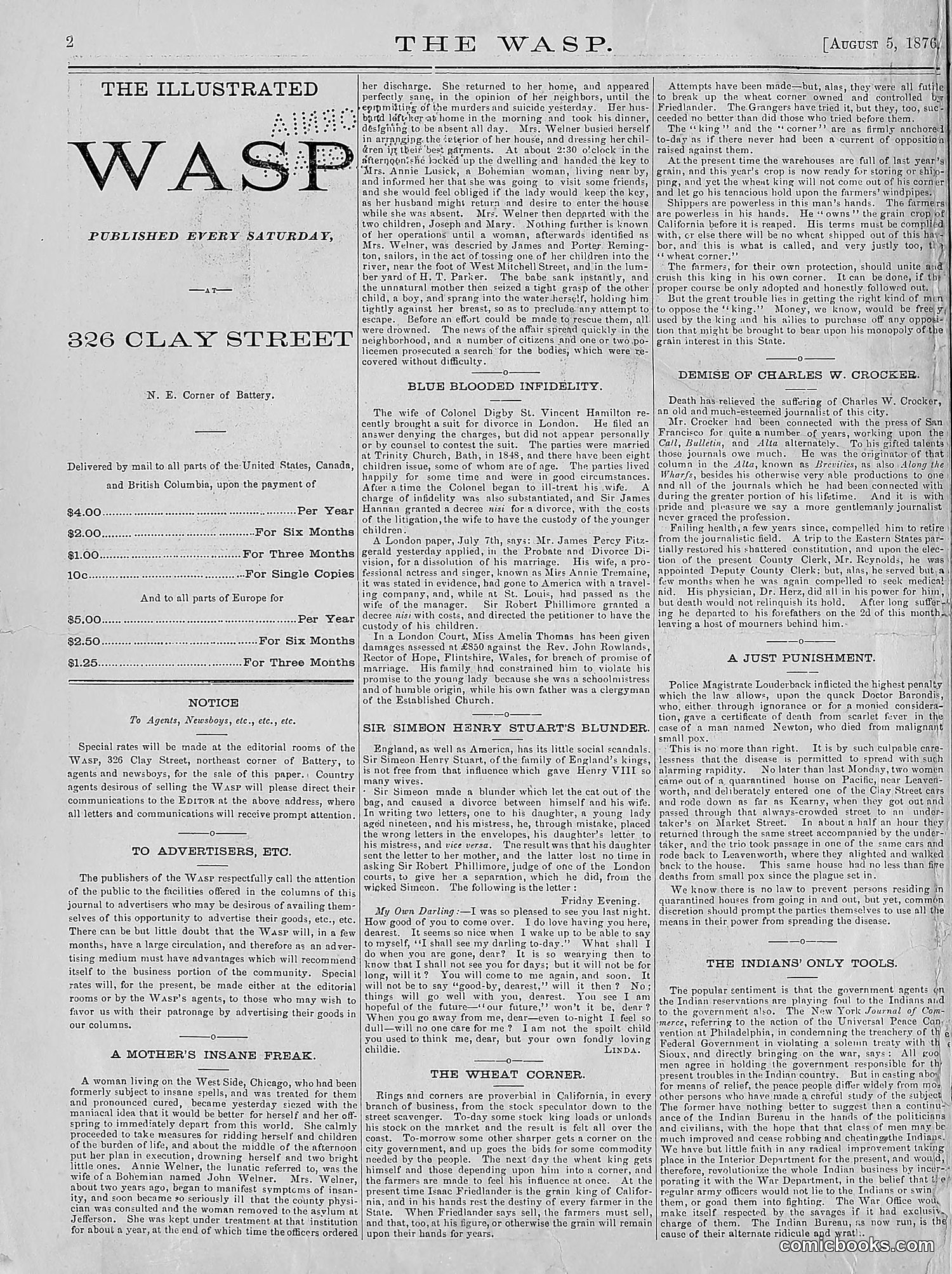The Wasp — 1876 — page 9: The Wasp, 1876