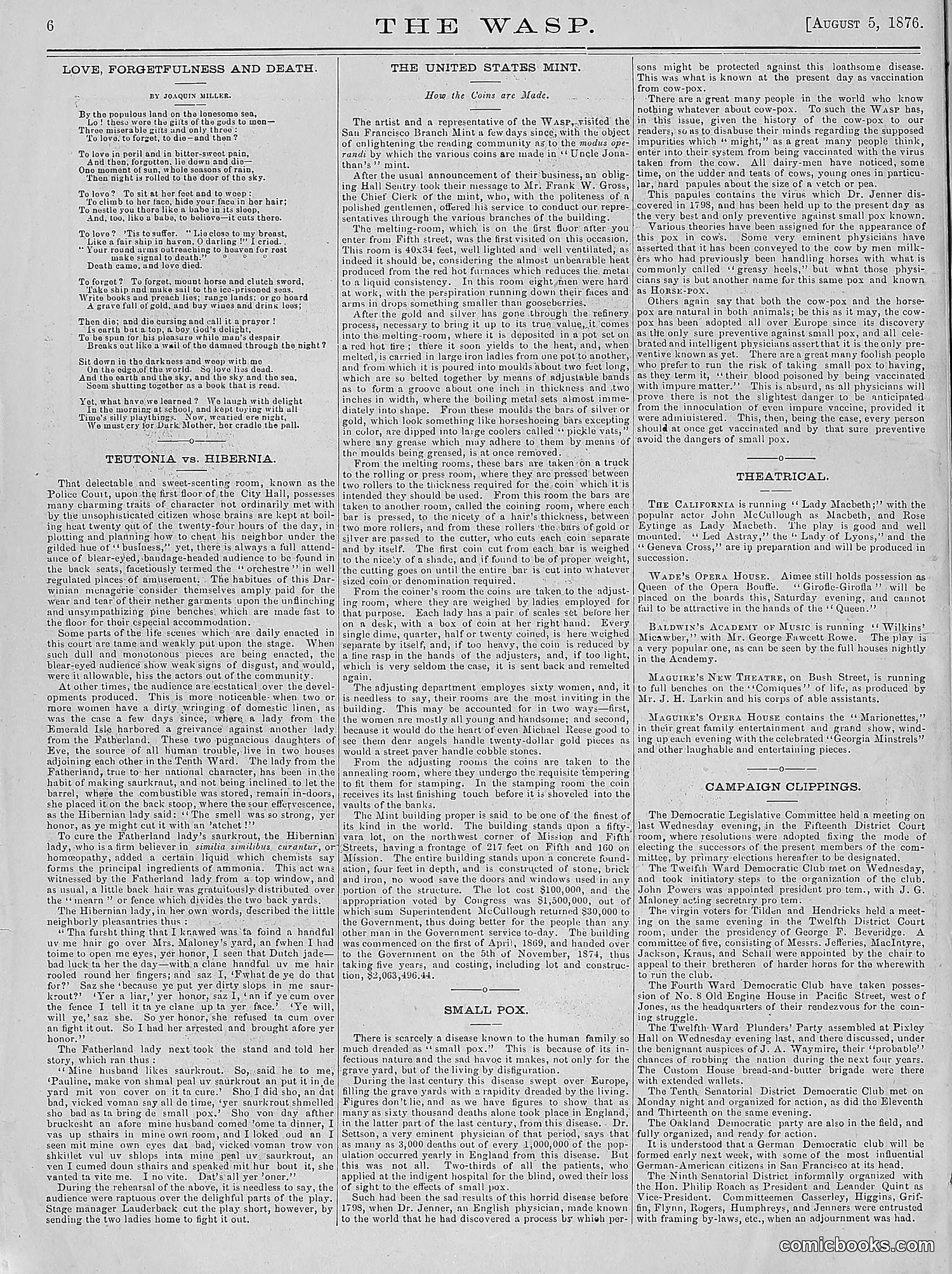 The Wasp — 1876 — page 13: The Wasp, 1876