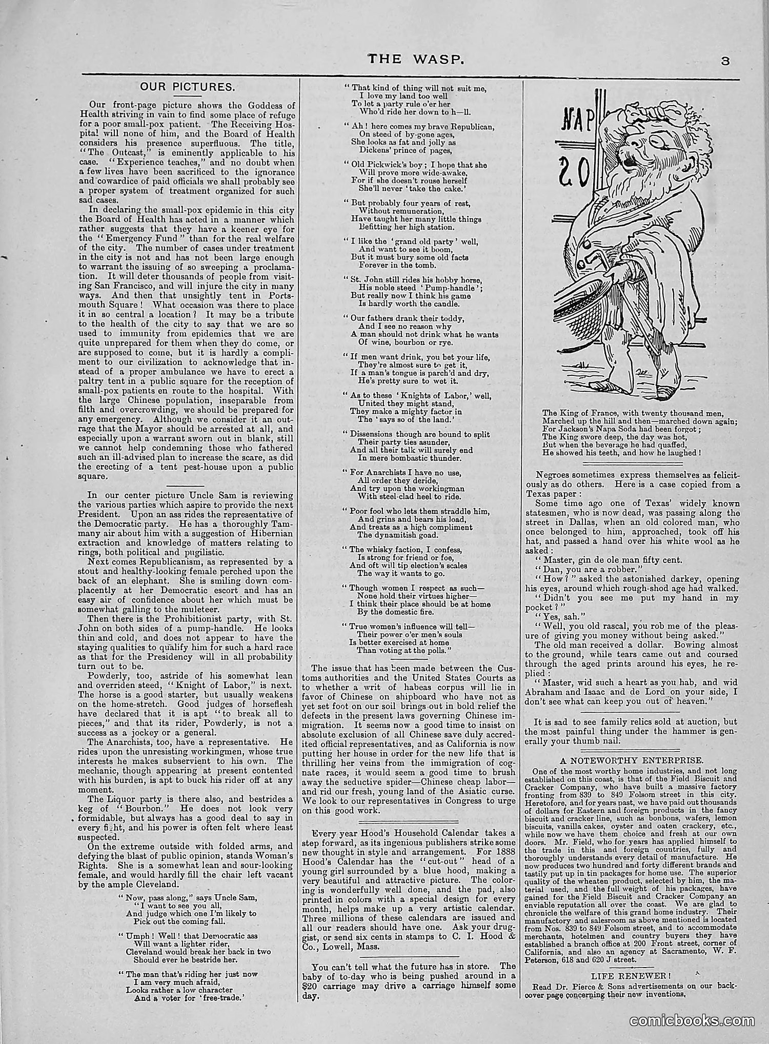 The Wasp — 1888 — page 12: The Wasp, 1888