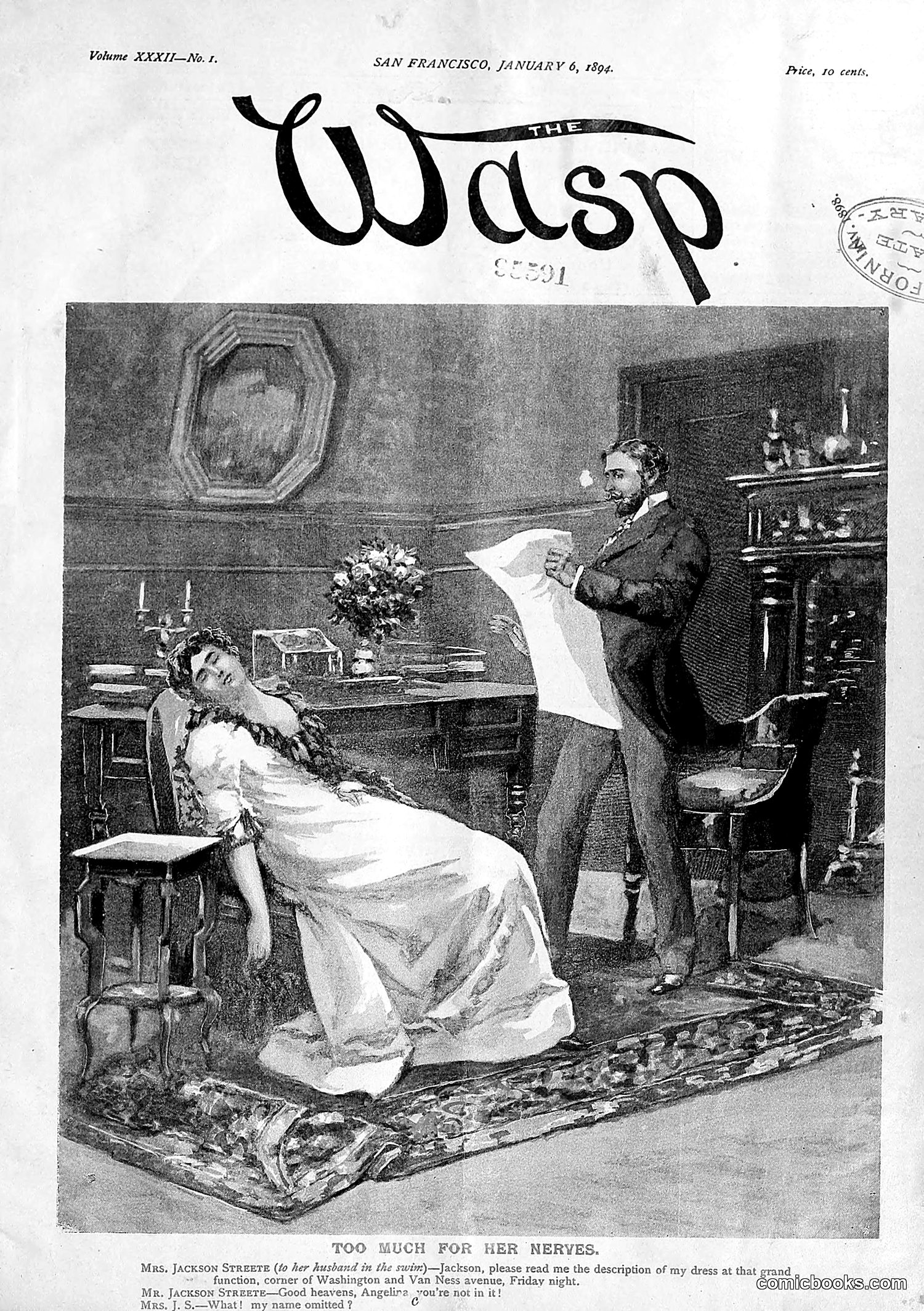 The Wasp — 1894 — page 8: The Wasp, 1894