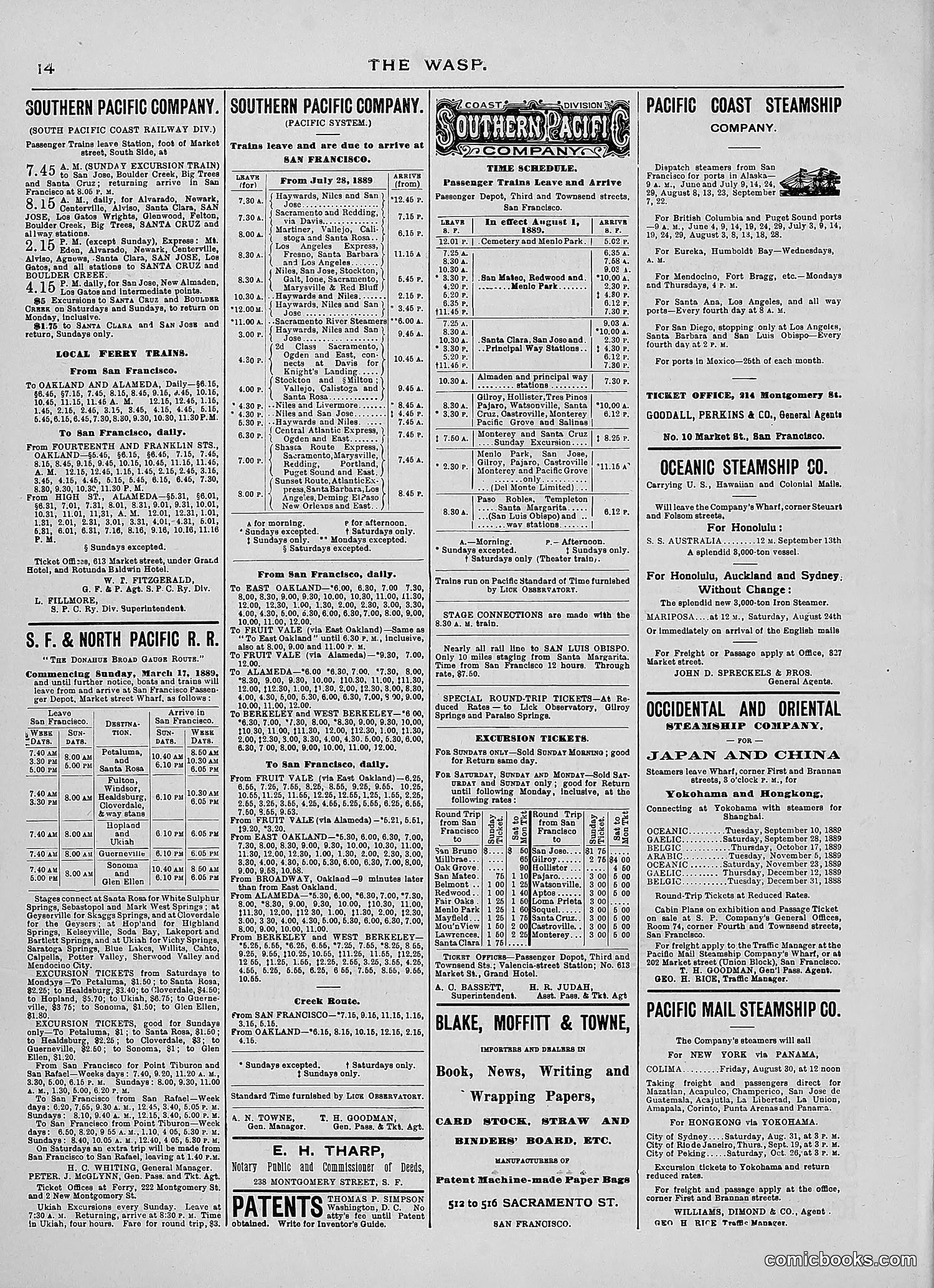 The Wasp — 1889 — page 143 of 450
