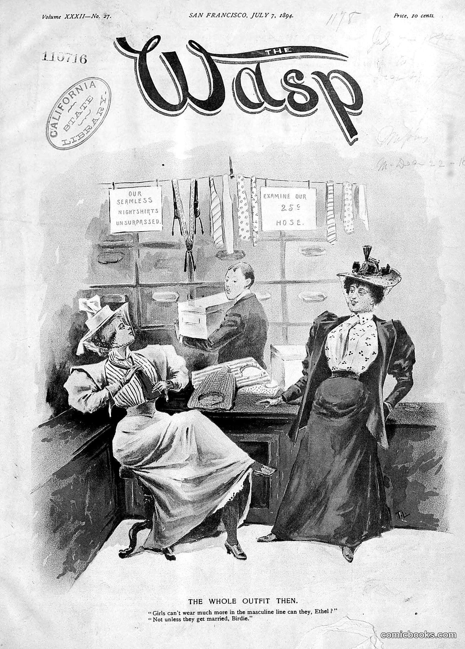 The Wasp — 1894 — page 10: The Wasp, 1894