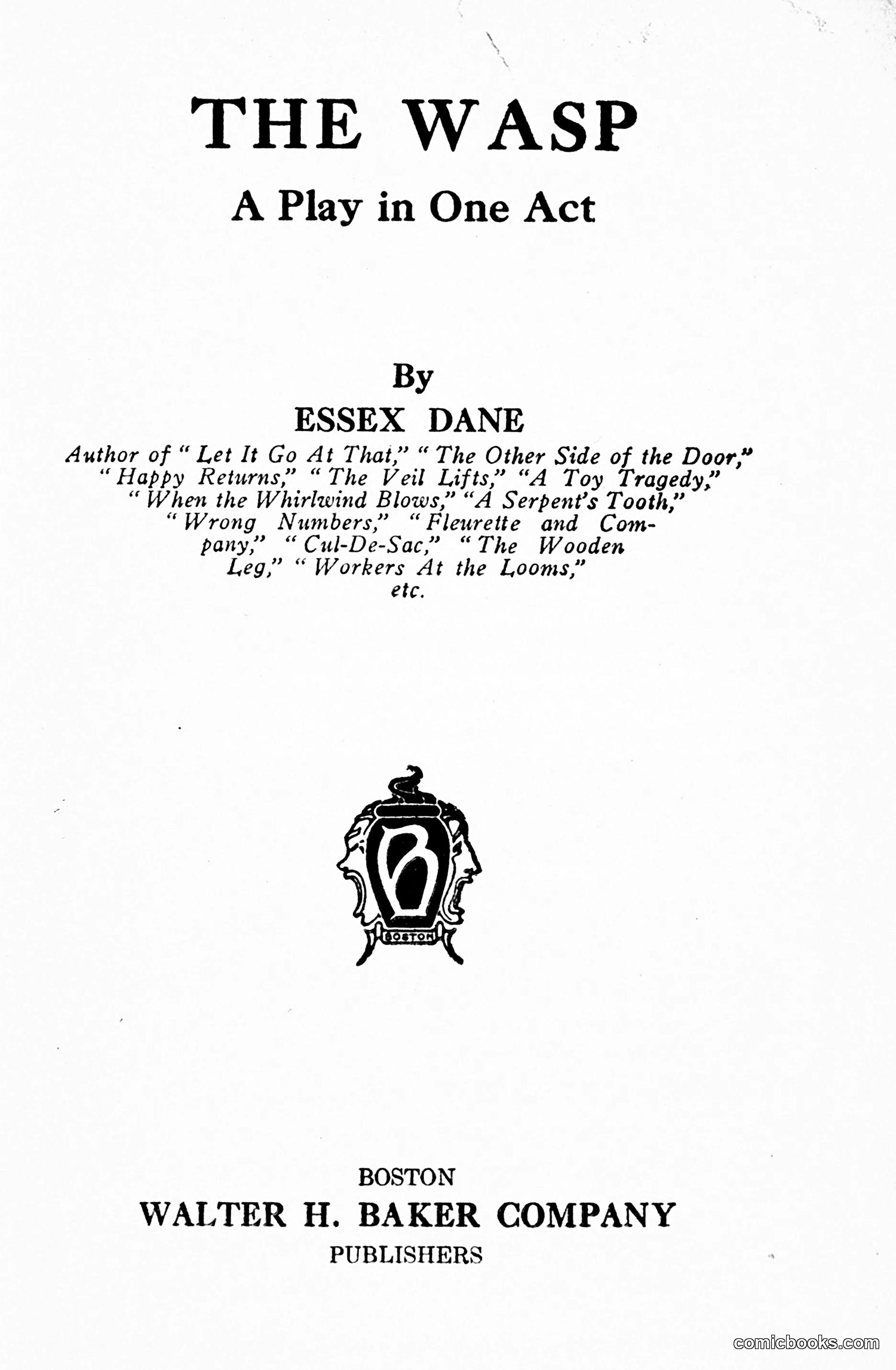The Wasp — 1921 — page 6: The Wasp, 1921