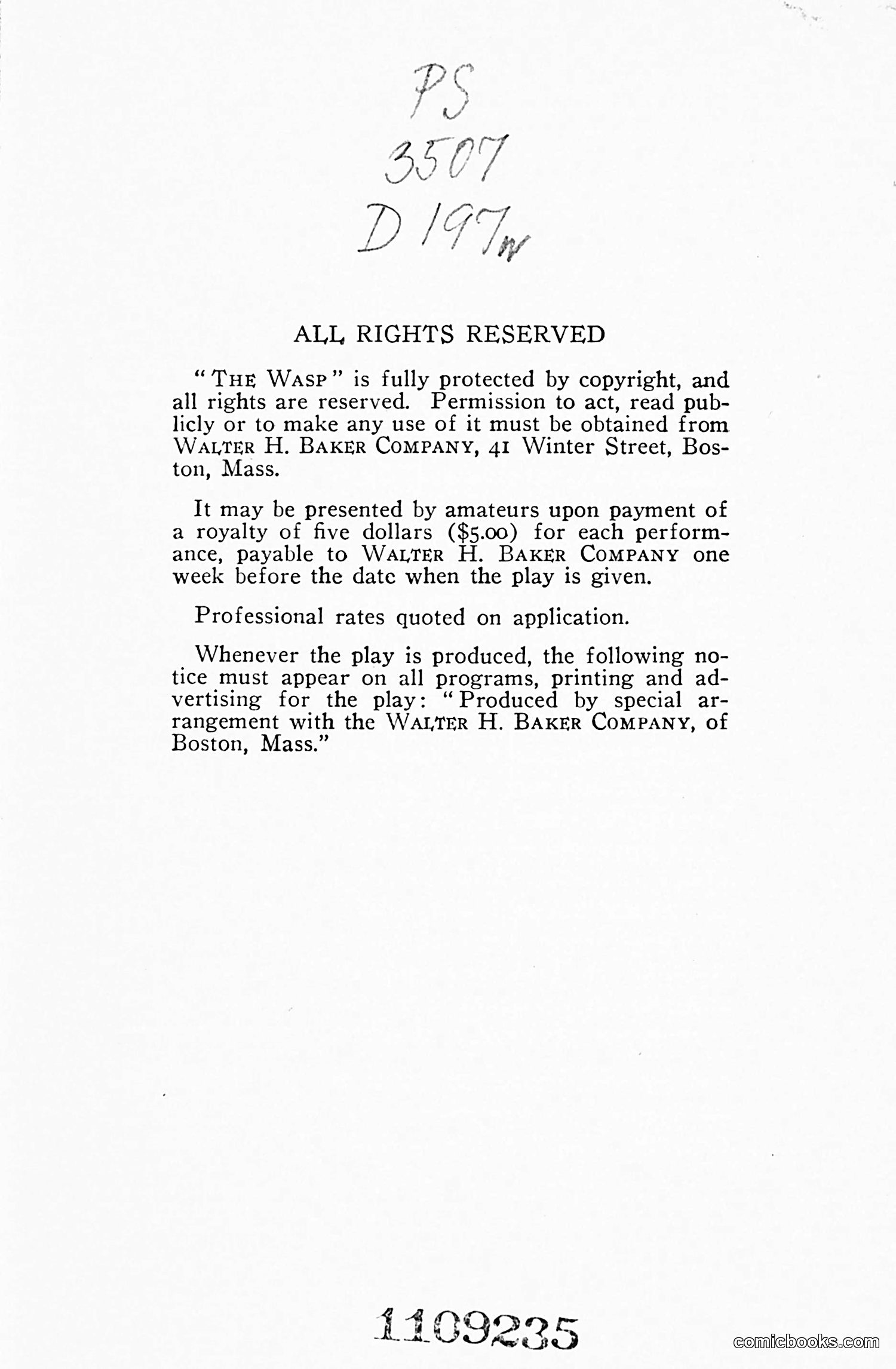 The Wasp — 1921 — page 8: The Wasp, 1921