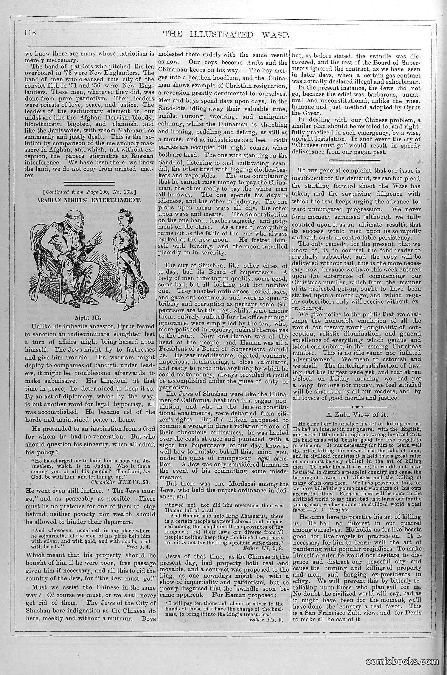 The Wasp — September 13, 1879 — page 7: The Wasp, 1879-09-13