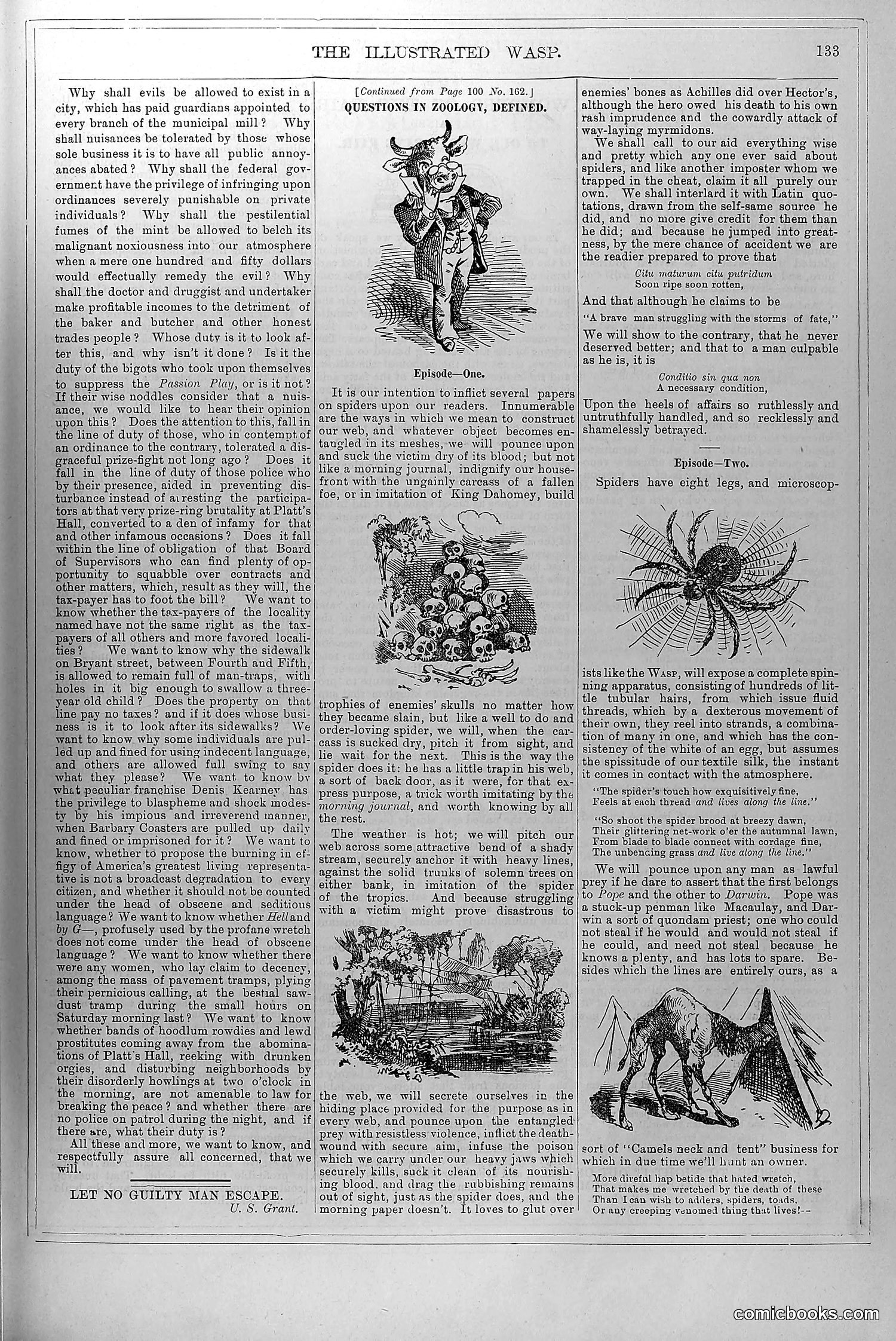 The Wasp — September 20, 1879 — page 6: The Wasp, 1879-09-20