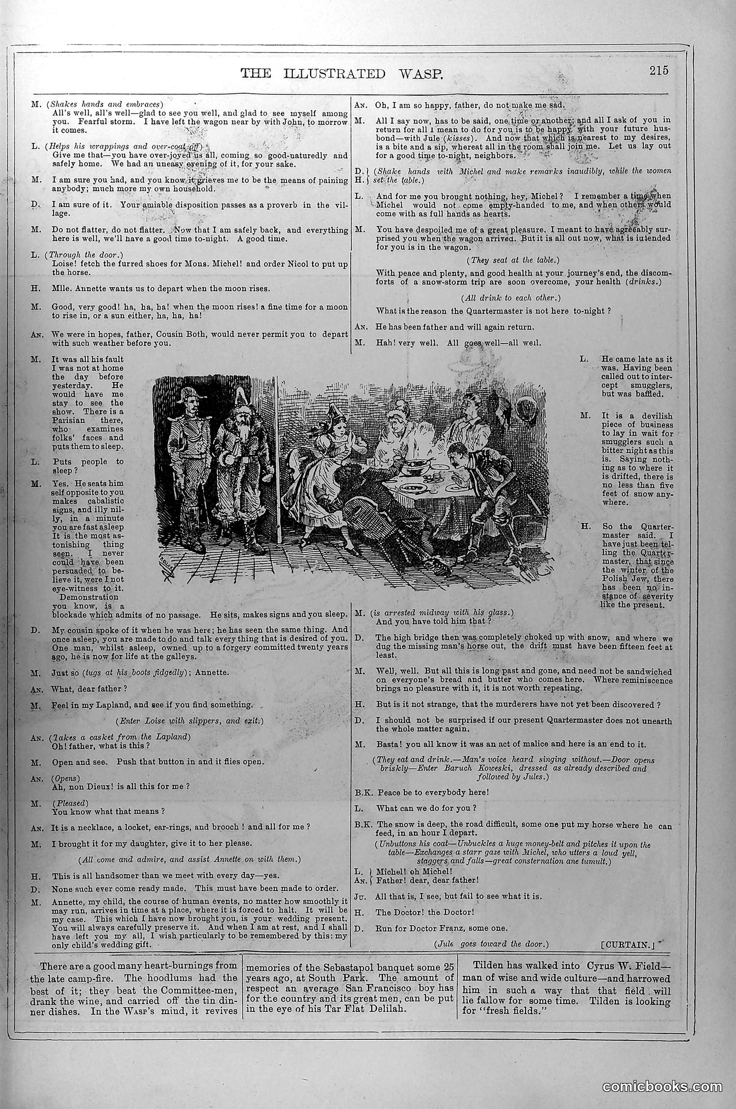 The Wasp — October 25, 1879 — page 8: The Wasp, 1879-10-25