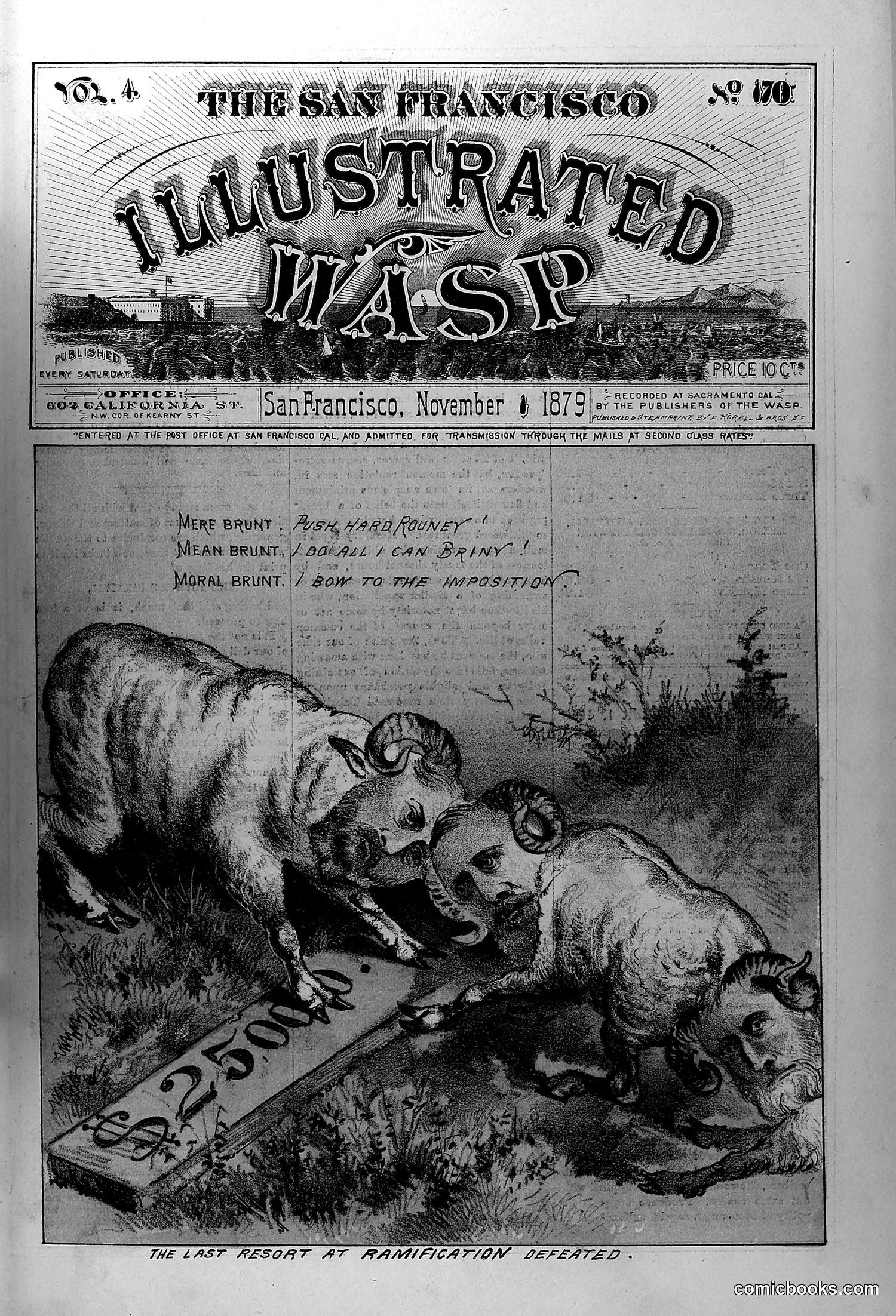 The Wasp — November 1, 1879 — page 2: The Wasp, 1879-11-01