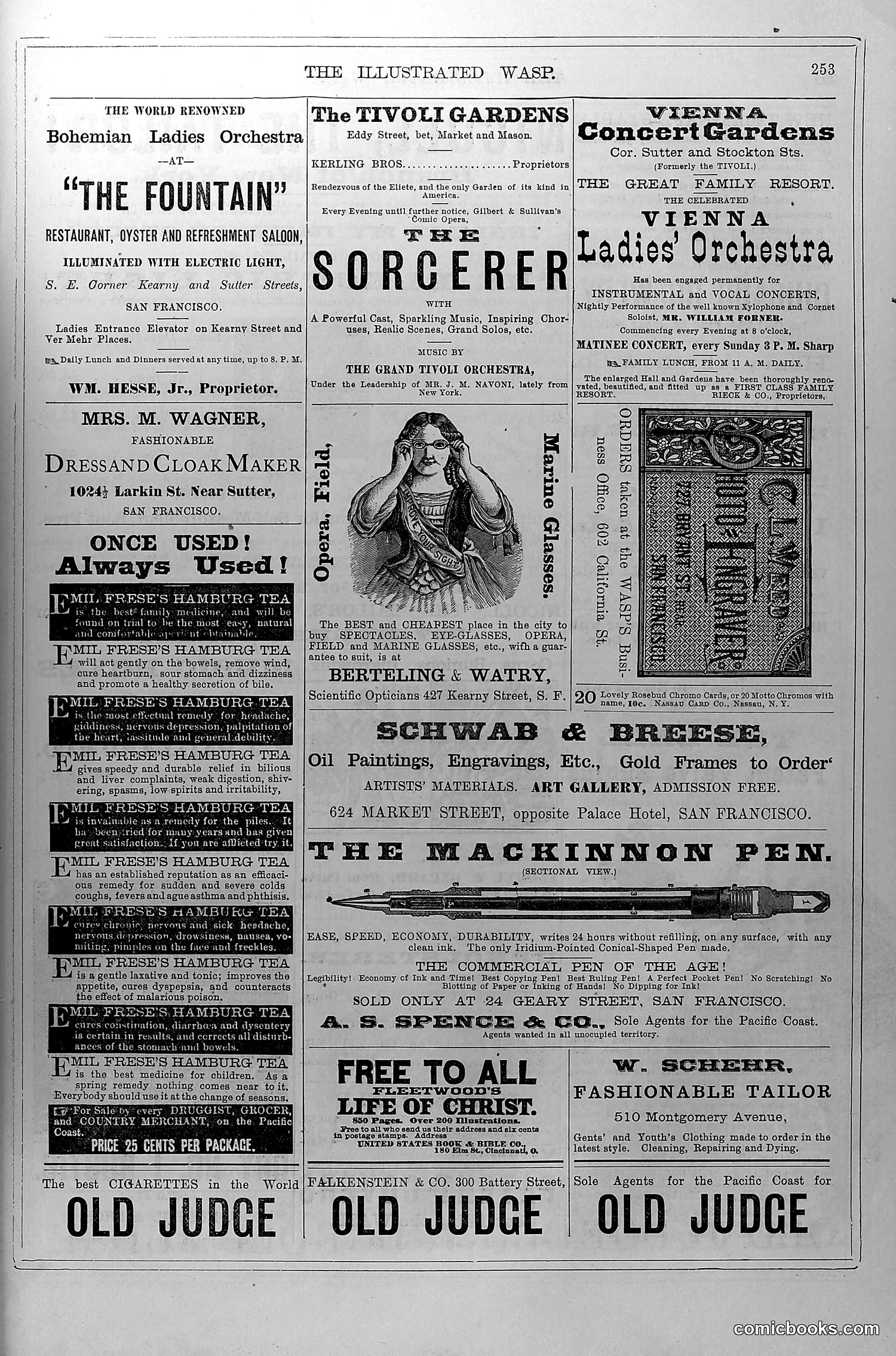 The Wasp — November 8, 1879 — page 14: The Wasp, 1879-11-08