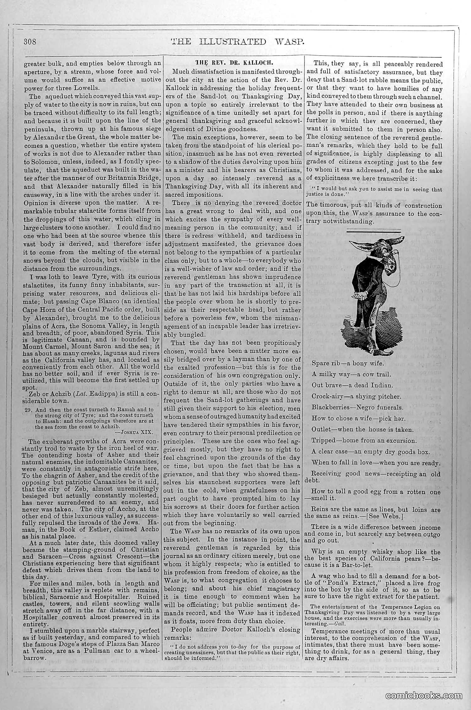 The Wasp — December 6, 1879 — page 5: The Wasp, 1879-12-06