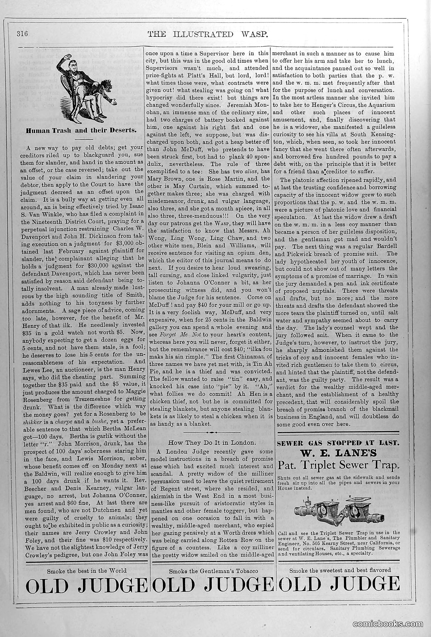 The Wasp — December 6, 1879 — page 13: The Wasp, 1879-12-06