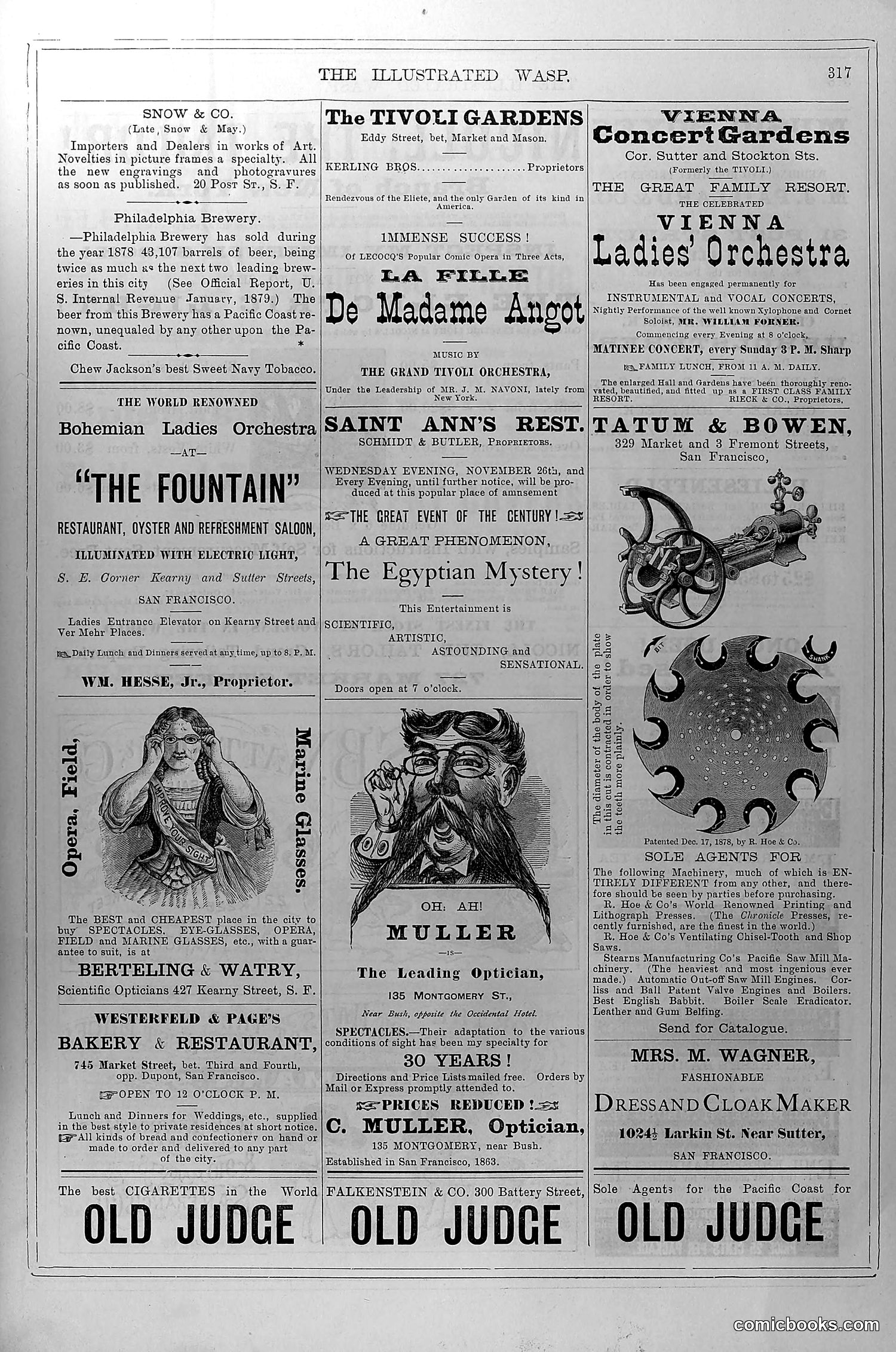 The Wasp — December 6, 1879 — page 14: The Wasp, 1879-12-06