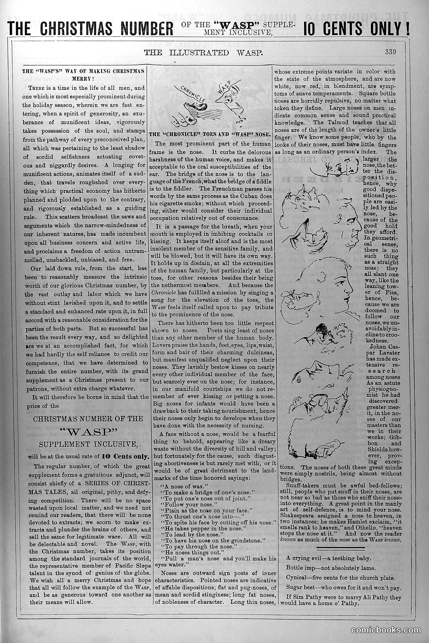 The Wasp — December 20, 1879 — page 4: The Wasp, 1879-12-20