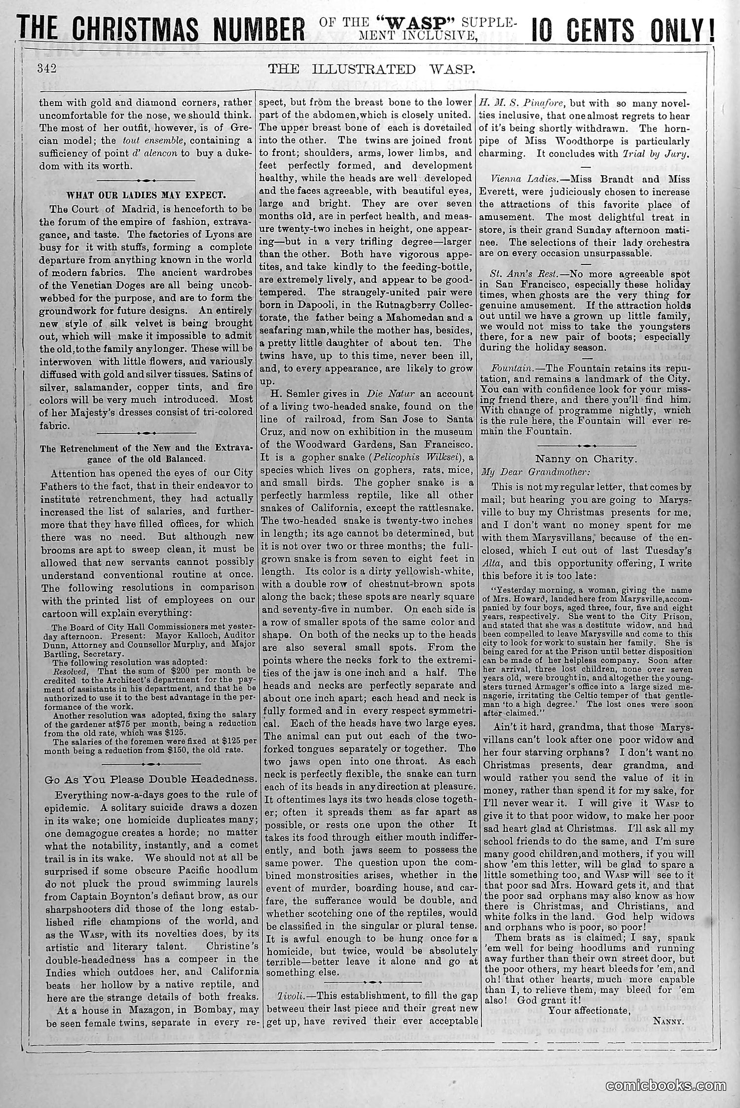 The Wasp — December 20, 1879 — page 7: The Wasp, 1879-12-20
