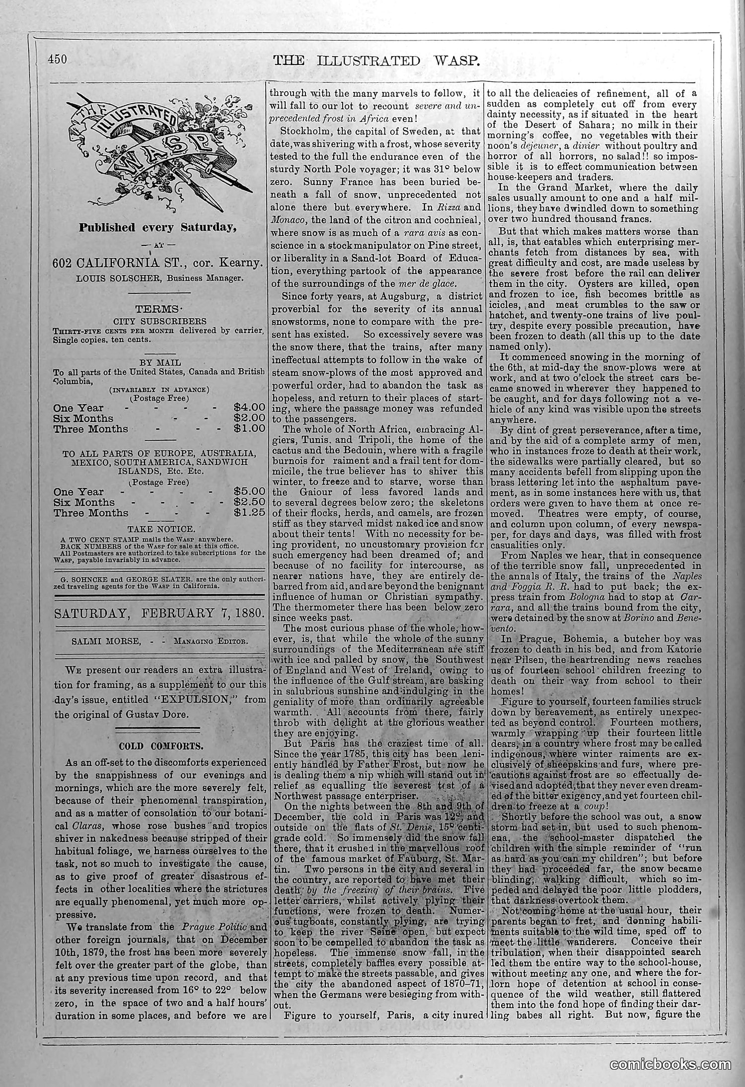 The Wasp — February 7, 1880 — page 3: The Wasp, 1880-02-07