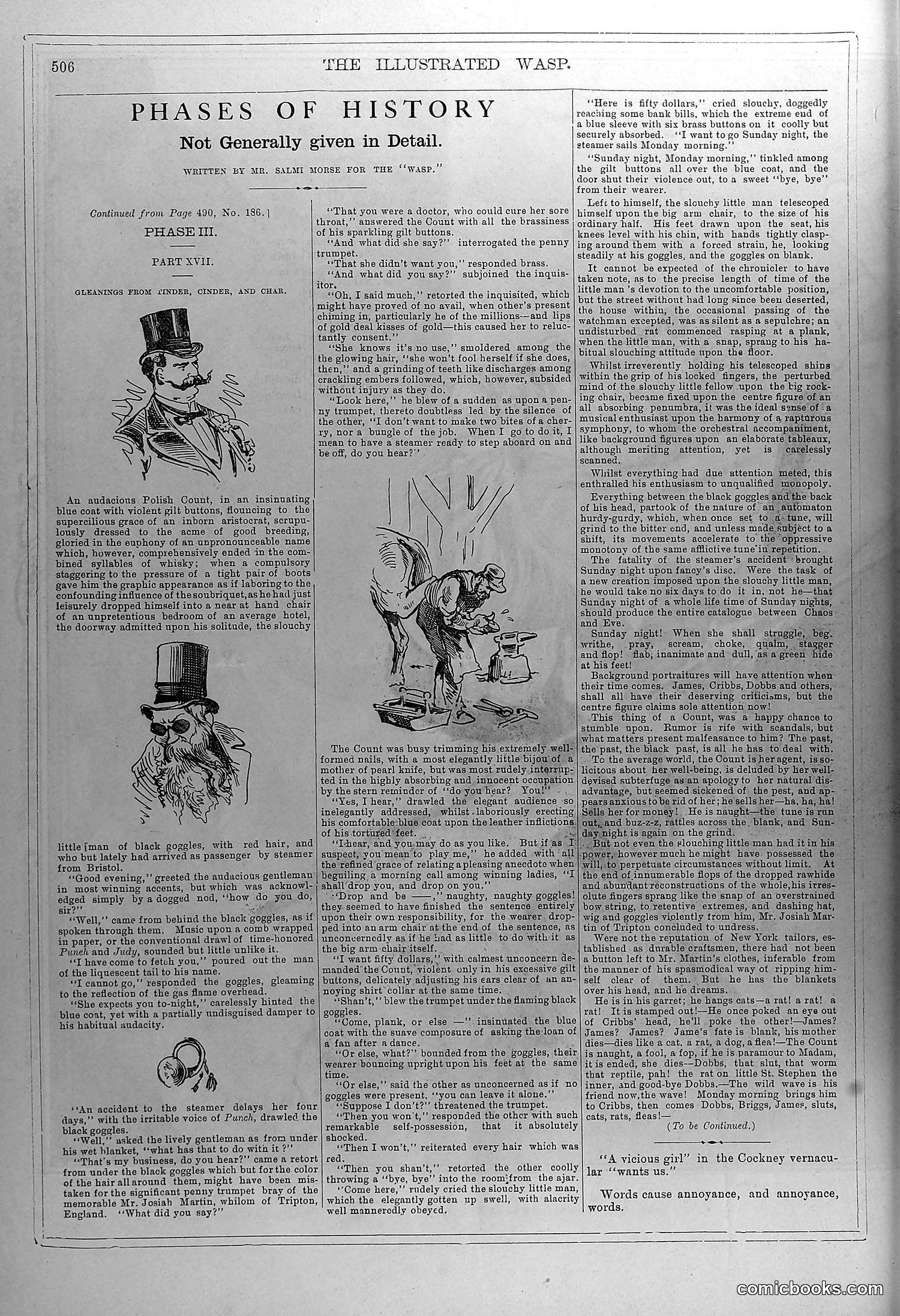 The Wasp — February 28, 1880 — page 11: The Wasp, 1880-02-28