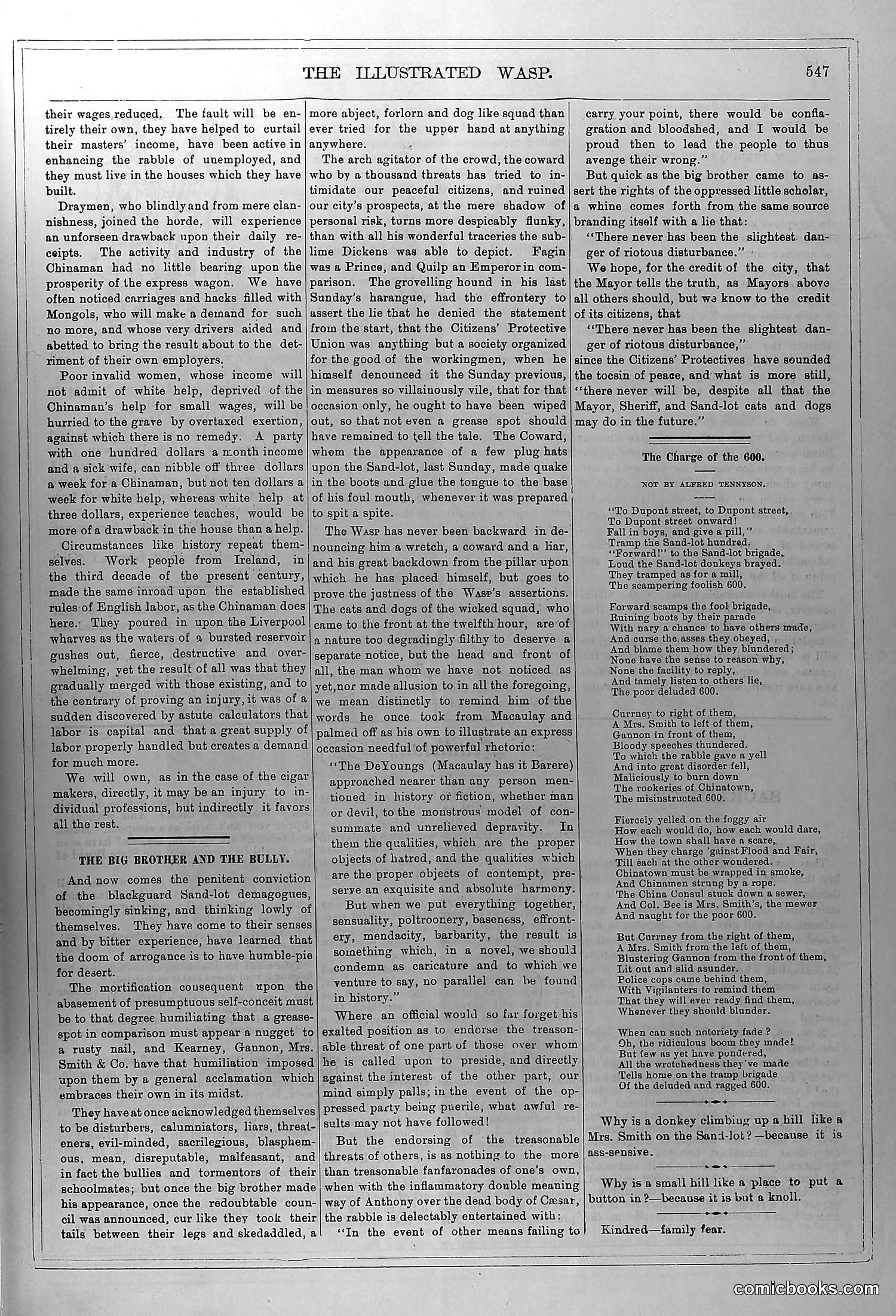 The Wasp — March 12, 1880 — page 4: The Wasp, 1880-03-12