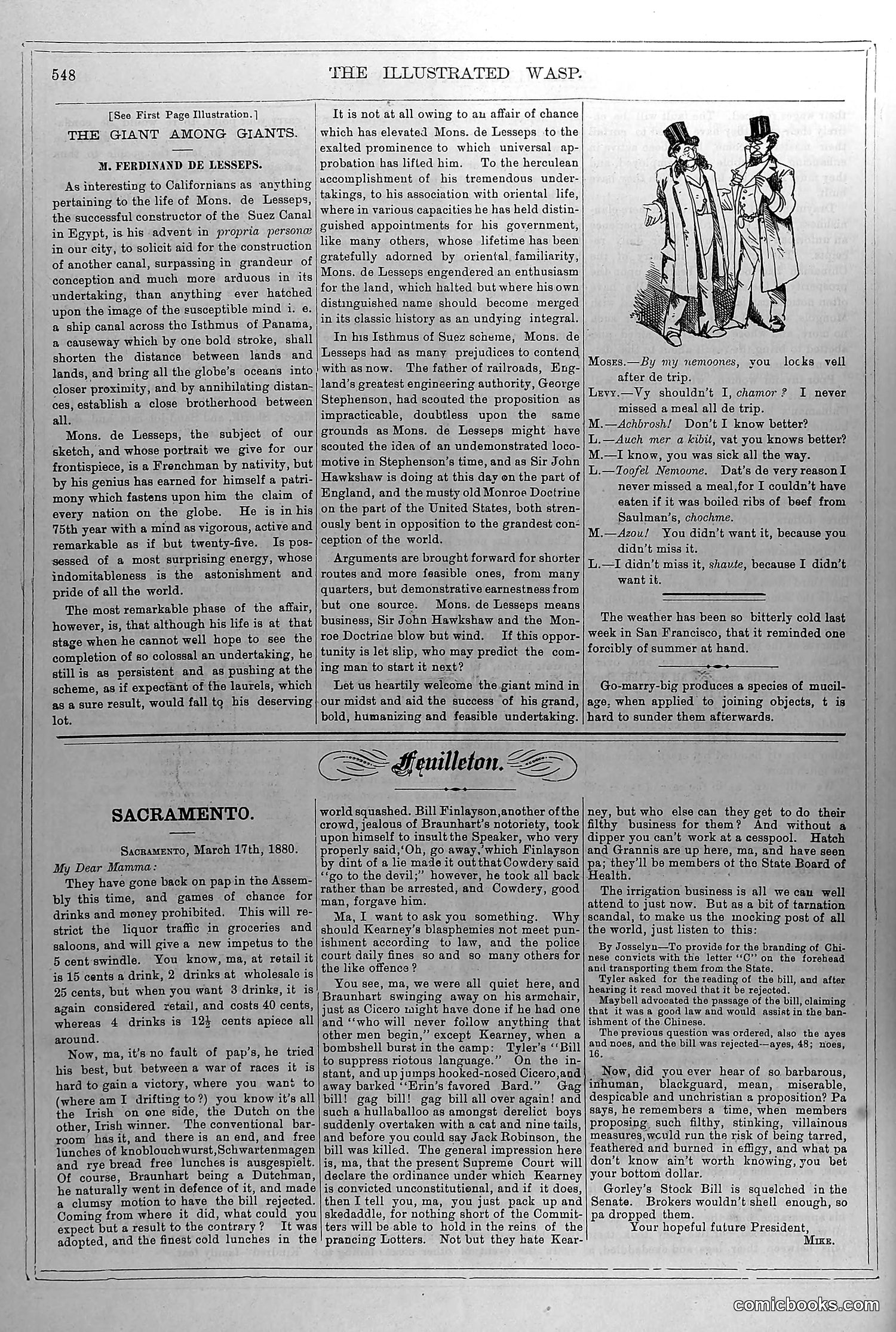 The Wasp — March 12, 1880 — page 5: The Wasp, 1880-03-12