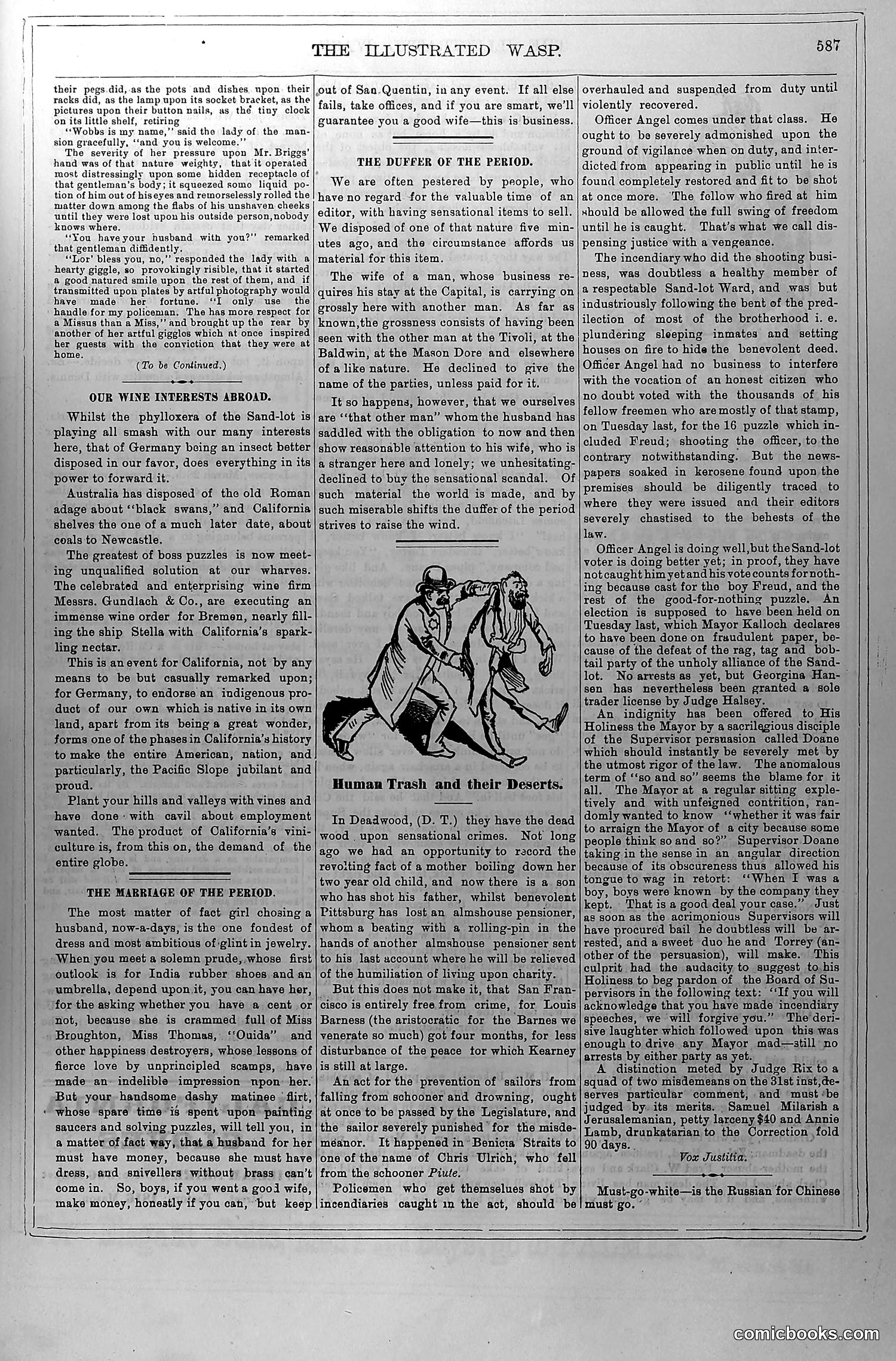 The Wasp — April 3, 1880 — page 12: The Wasp, 1880-04-03