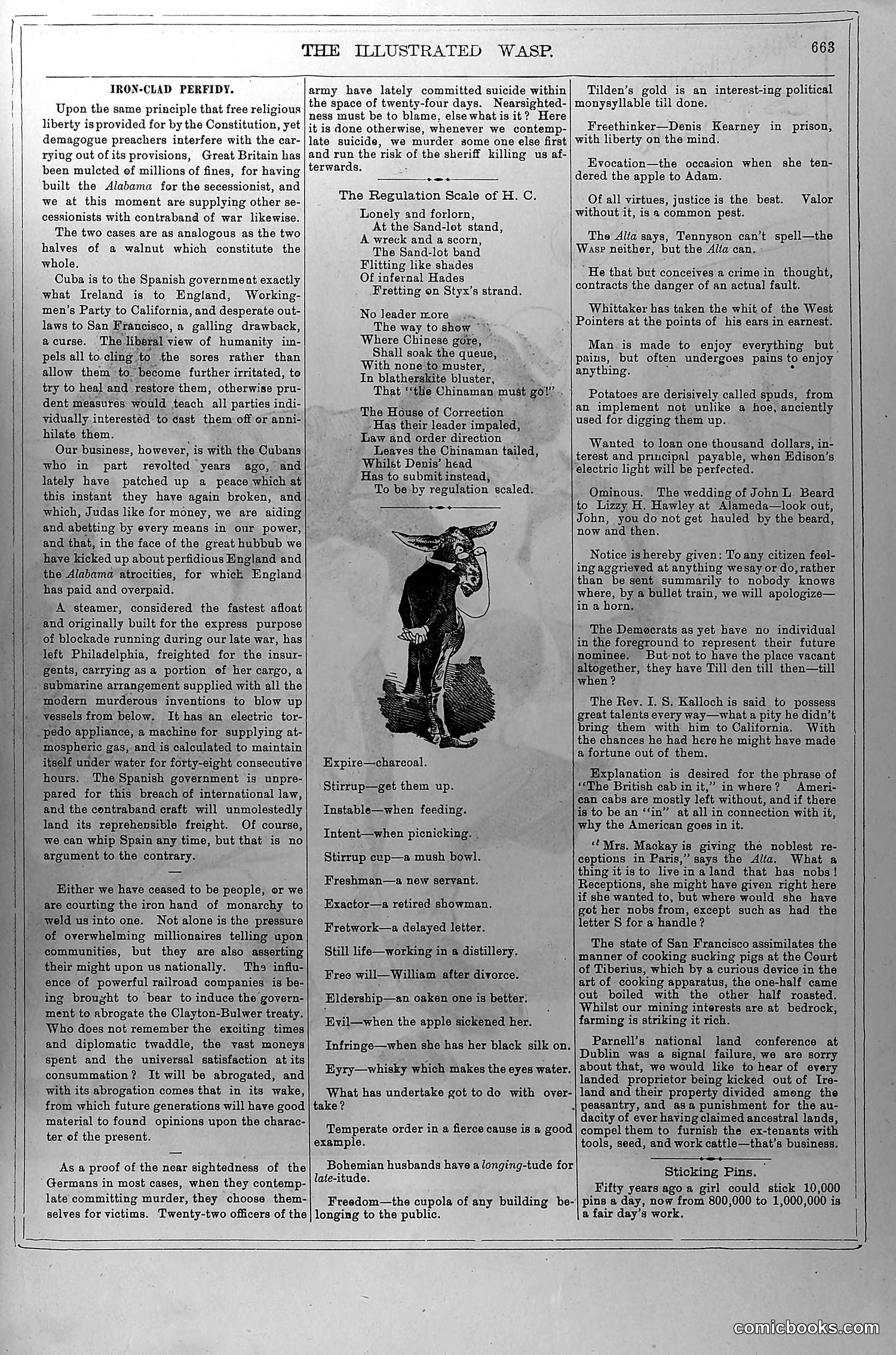 The Wasp — May 8, 1880 — page 8: The Wasp, 1880-05-08