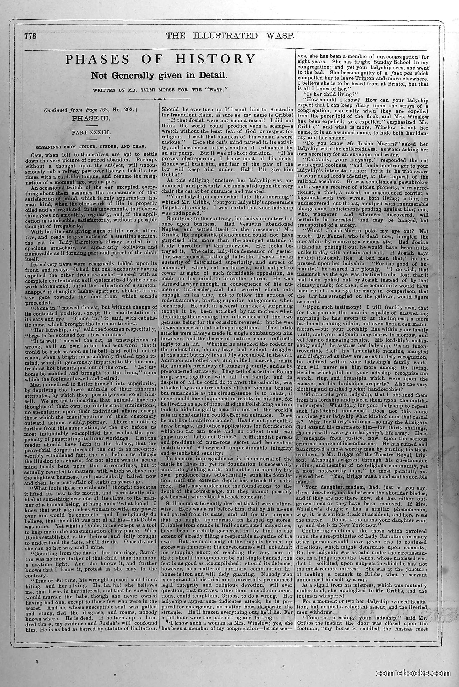 The Wasp — June 26, 1880 — page 11: The Wasp, 1880-06-26