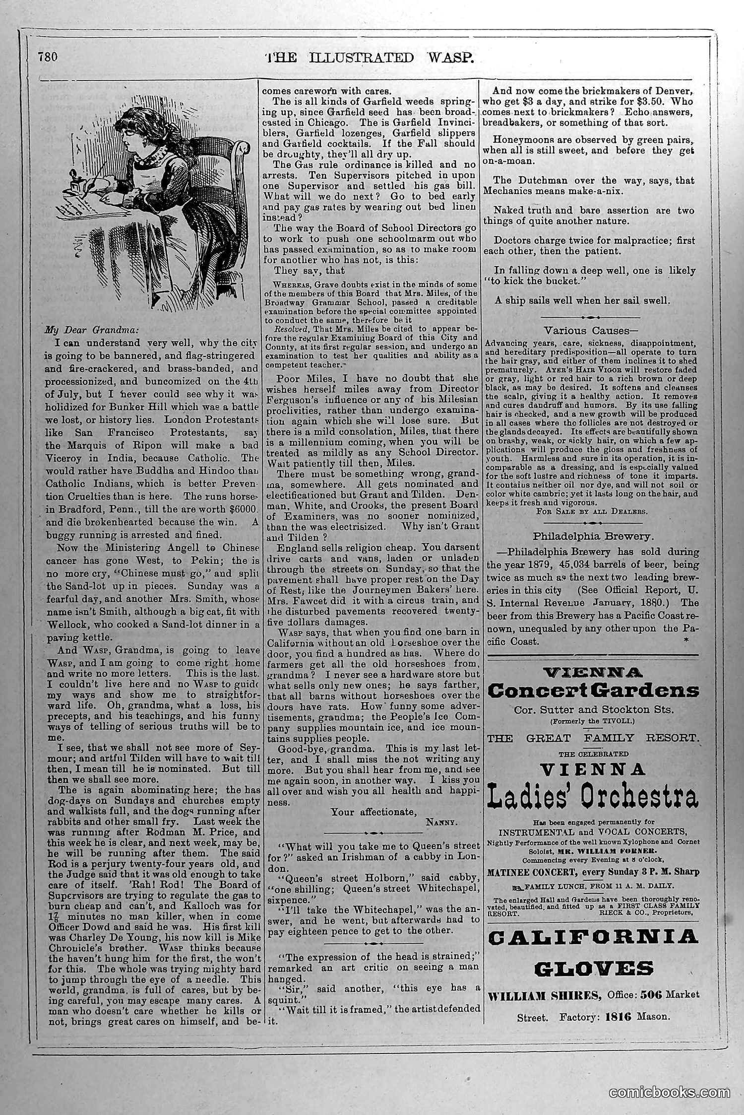 The Wasp — June 26, 1880 — page 13: The Wasp, 1880-06-26