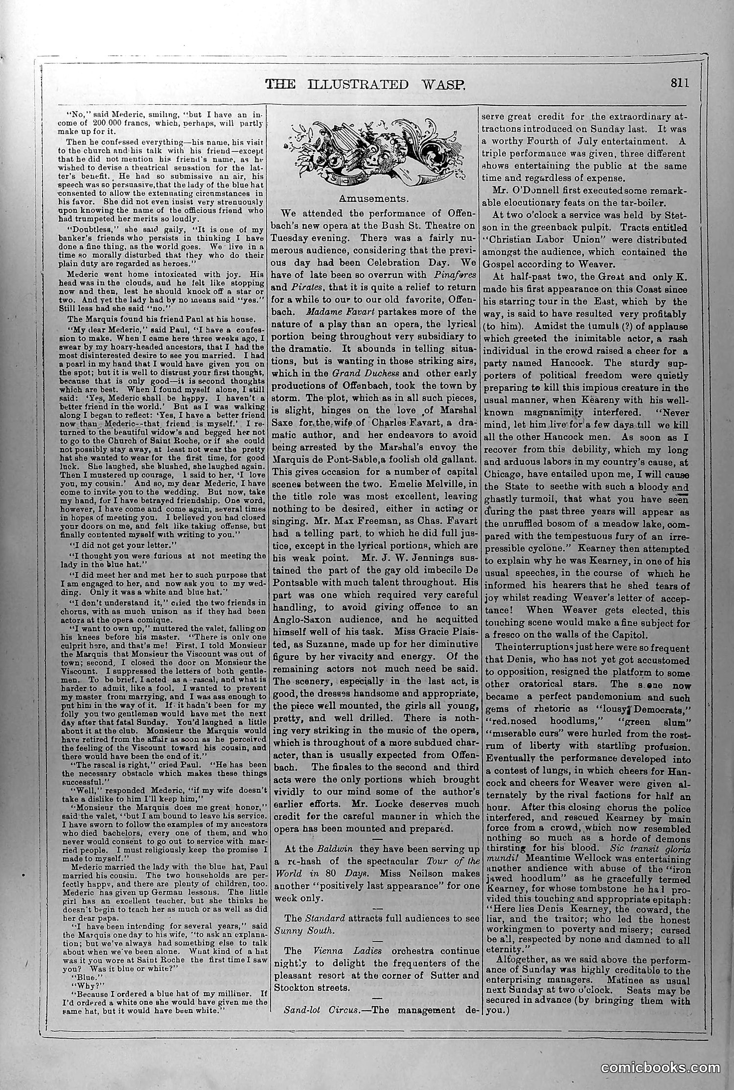 The Wasp — July 10, 1880 — page 12: The Wasp, 1880-07-10