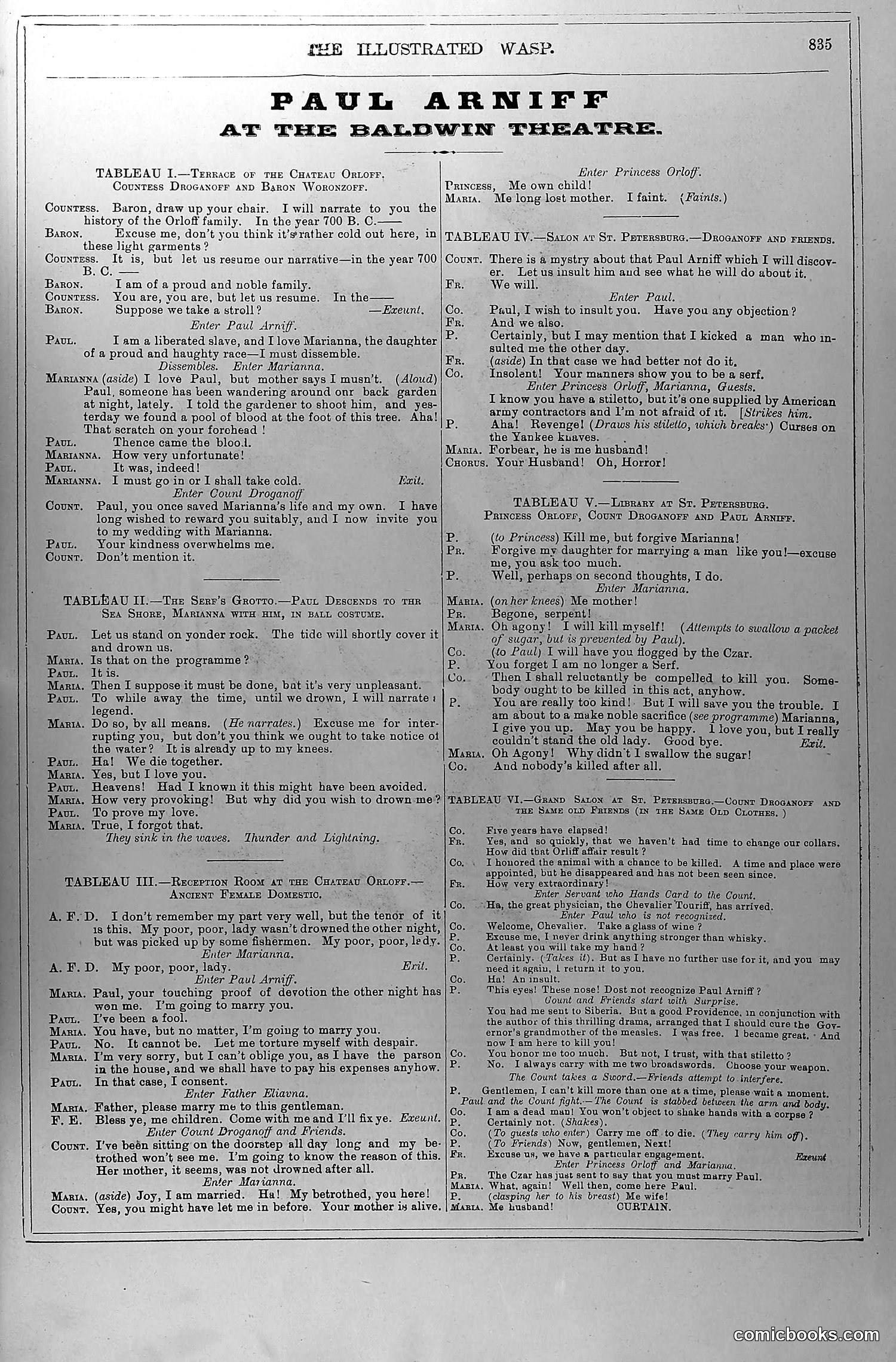 The Wasp — July 24, 1880 — page 4: The Wasp, 1880-07-24